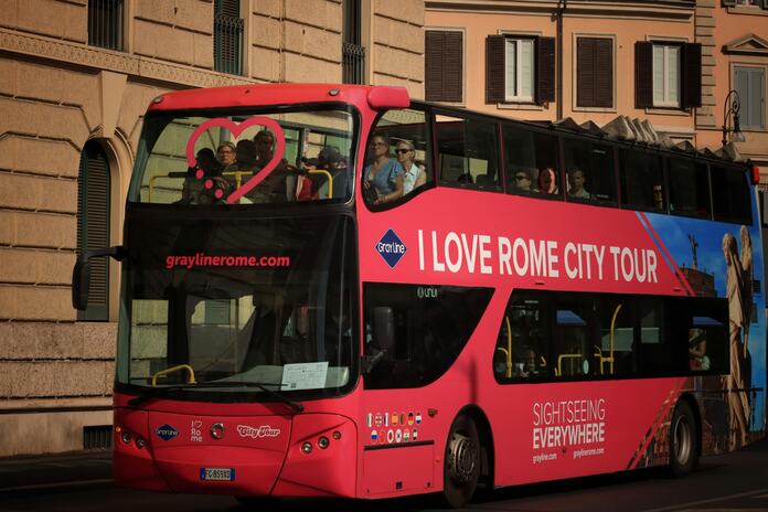 Hop on hop off Rome Bigbus rome, city sightseeing rome, green line rome, I love Rome, Iobus